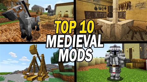 Top 10 Best Minecraft Medieval Mods - YouTube