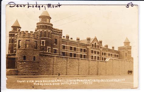 Deer Lodge Montana State Prison Penitentiary Circa 1911 | Deer lodge ...