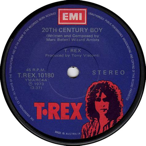 T. Rex - 20th Century Boy (1973, Vinyl) | Discogs