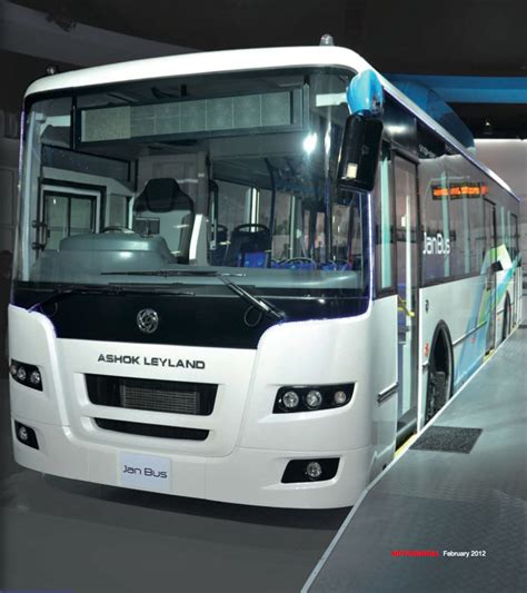 ASHOK LEYLAND premieres JanBus & 37-tonne truck