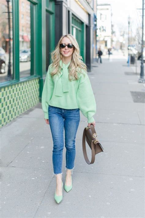 Mint Green for Spring! | Mint green outfits, Mint green shoes outfit, Green shoes outfit