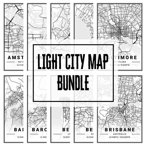 Light City Map Bundle