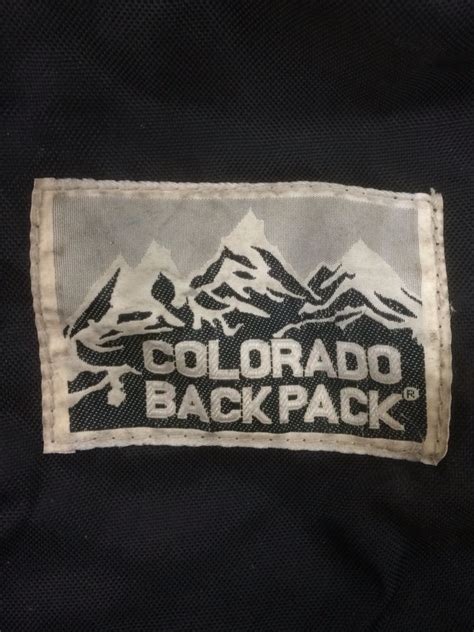 Colorado Backpack I had a light blue one | Woven labels, Colorado backpacking, Vintage labels