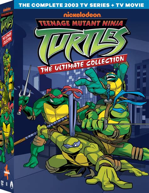 NickALive!: 'Teenage Mutant Ninja Turtles (2003) - The Ultimate Collection' Leaps Onto DVD on ...