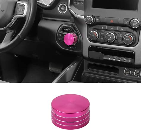 Amazon.com: JWWY Gear Shift Switch Knob Cover Trim for Dodge 2018-2023+ RAM 1500 Special ...