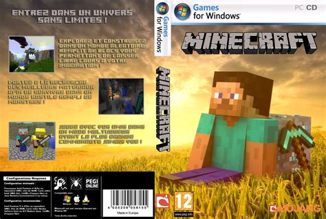 Viewing full size Minecraft box cover