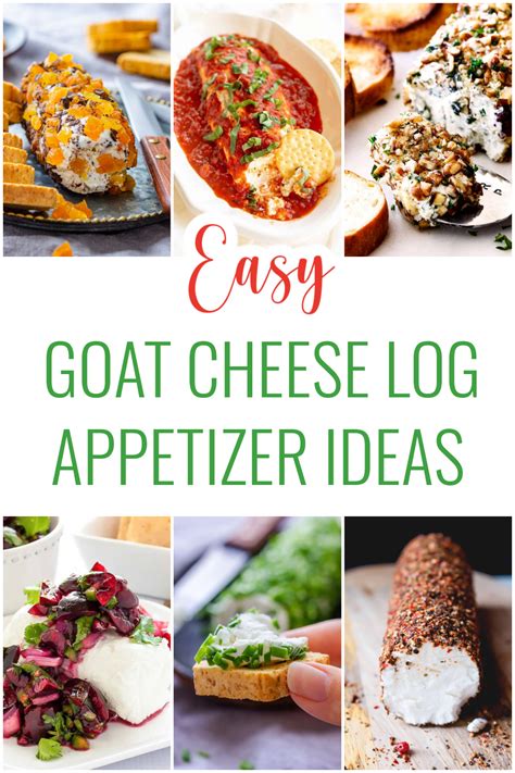 Goat Cheese Log Appetizer Ideas - Creative Cynchronicity