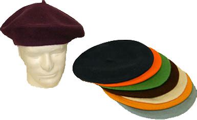 FASHION COLORED WOOL BERETS - Pathfinder Shirts