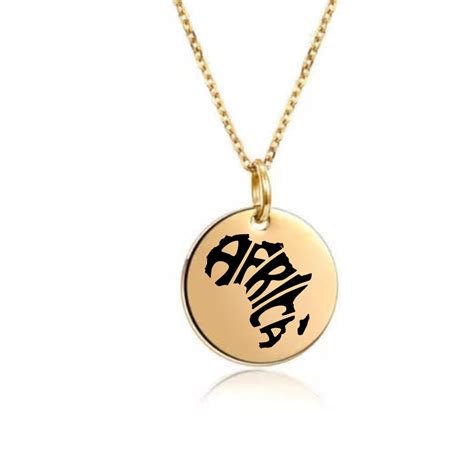 Stainless Steel Africa Necklace | Shop Today. Get it Tomorrow! | takealot.com