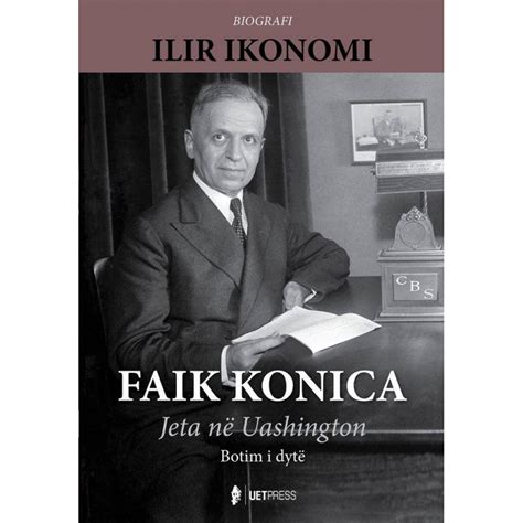 Faik Konica, jeta në Uashington, Ilir Ikonomi