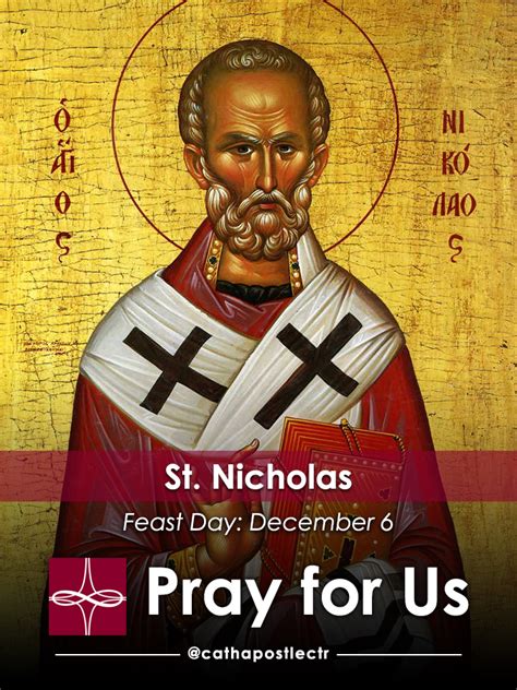 St. Nicholas — Catholic Apostolate Center Feast Days