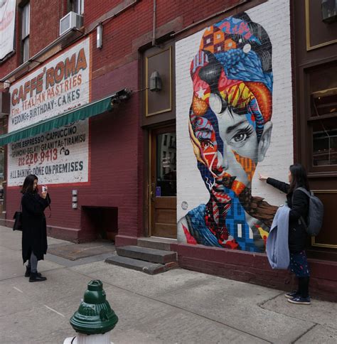 "Paint the Town Red": Little Italy and Soho Street Art - New York Cliché