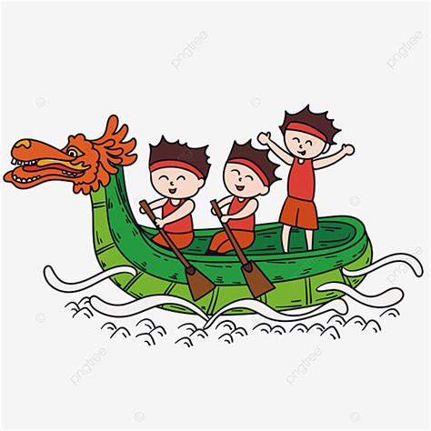 Dragon Boat Festival Vector Hd Images, Dragon Boat Festival Dragon Boat ...