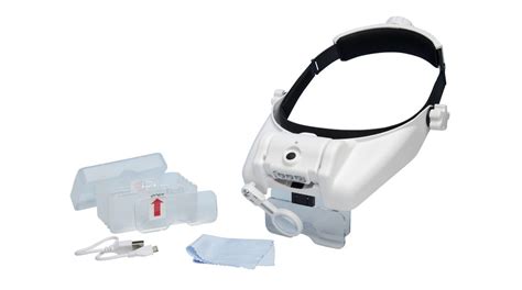 LC1769USB | Shesto Lightcraft LED Headset Magnifier with Bi-Plate ...