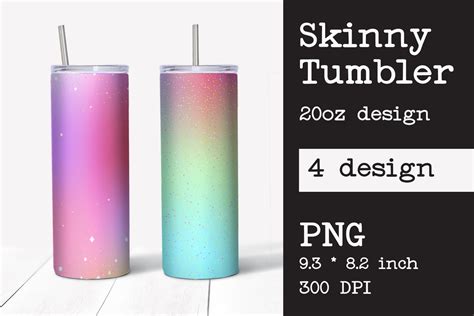 Skinny tumbler sublimation template 20 oz (1106702) | Sublimation ...