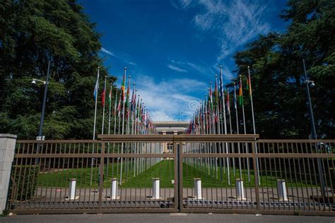 The United Nations in Geneva - GENEVA, SWITZERLAND - JULY 9, 2020 ...