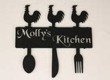 Country Kitchen Decor: Rooster Kitchen Wall Decor: Personalized Kitchen Decor Theme Ideas ...