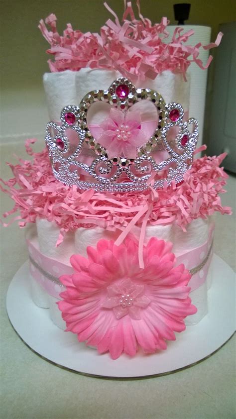 Princess diaper cake, mini | Princess diaper cakes, Diaper cake, Cake