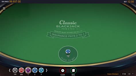 Classic Blackjack : The Original, Enthralling Game Of Blackjack