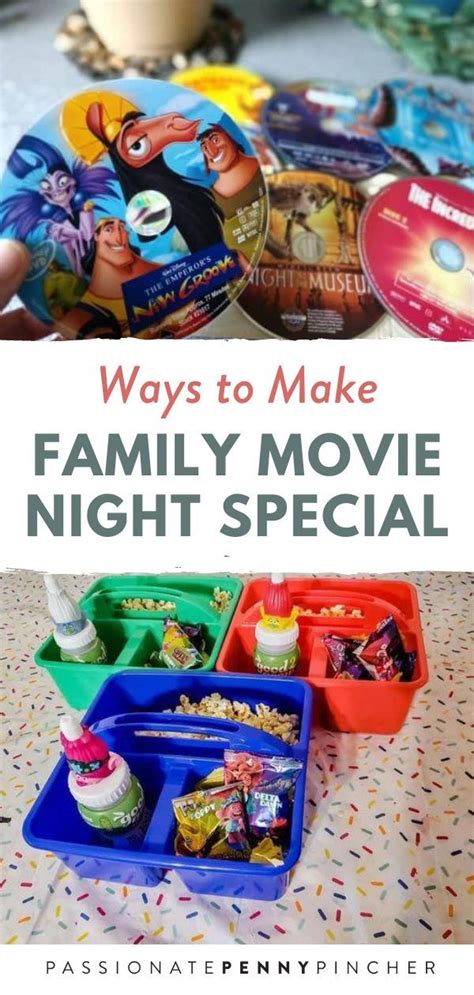 Family Movie Night Ideas (How to Make it Special!) | Family night ...