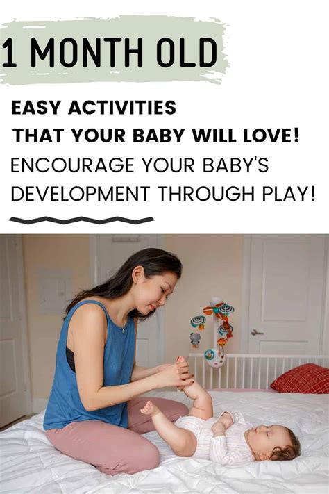 Simple Learning Activities for Your One-Month-Old Baby