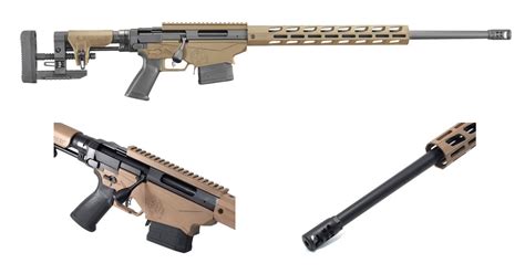 Ruger Precision 6.5 Creedmoor 24" M-Lok Bolt Action Rifle, Barrett ...