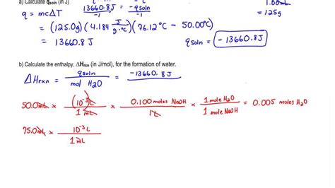 Enthalpy Of Formation Equation