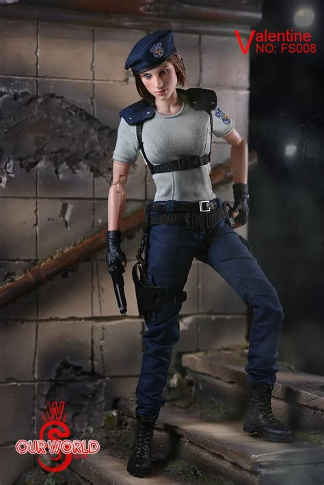 1/6 Resident Evil : Retribution Jill Valentine full Box Guillory new 12" Male Action Figure Toys ...