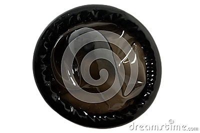 Black Condom Royalty Free Stock Image - Image: 15574676