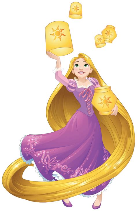 Rapunzel Wall decal The Walt Disney Company Sticker - Rapunzel With Lanterns Png png download ...