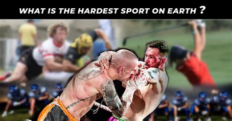 What Is The Hardest Sport On Earth? | What Requires The Most Skill?