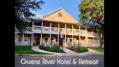 Gruene River Hotel & Resort - The Retreat Room - YouTube