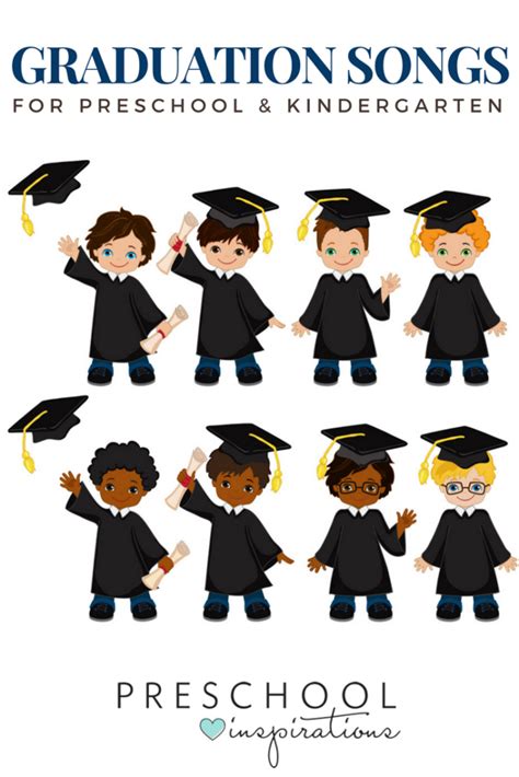 Graduation Songs for Preschool & Kindergarten - Preschool Inspirations