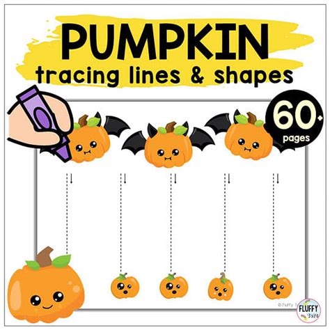 60+ Fun Pages Pumpkin Printables to Make Tracing Fun for Your Kids ...