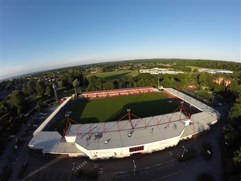 Aerial Britain: FOURTEEN PICTURES: Broadfield Stadium, Crawley Town FC ...