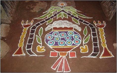 Special Pongal Kolam Designs - Indusladies.com