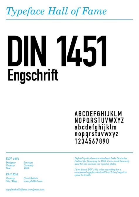 DIN 1451 | Typography layout, Typeface, Typography card