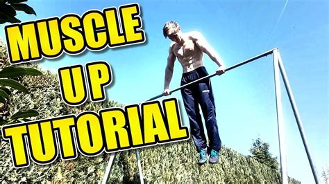 MUSCLE UP Tutorial - COMPLETE Guide & Exercises - YouTube