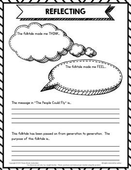 "The People Could Fly" Folktale Study and Analysis by Brain Waves Instruction