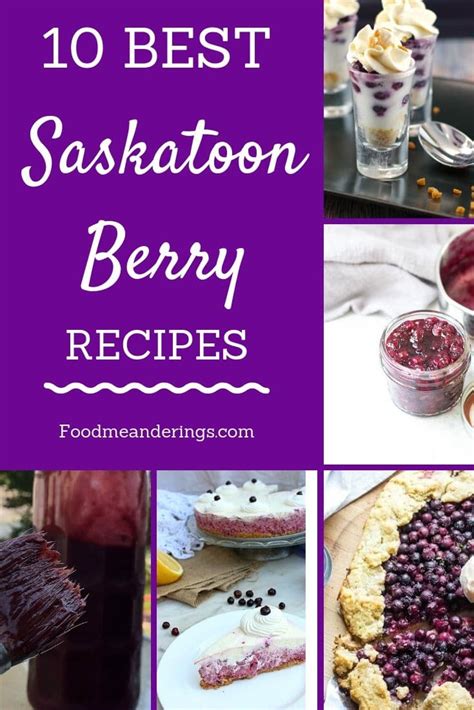 Saskatoon Berry Recipes | 10 Best - Food Meanderings