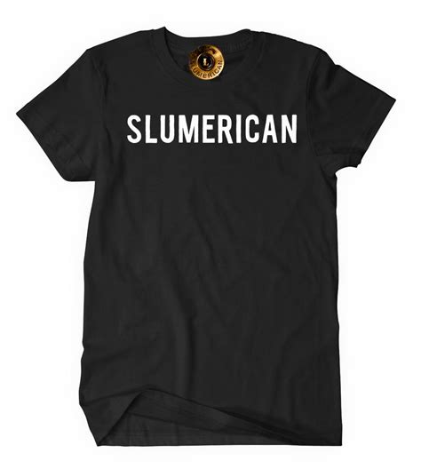 Slumerican - Logo Tee - Black | Black tee, Logo tees, T shirts for women