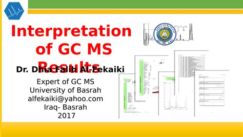 (PDF) Interpretation of GC MS Results