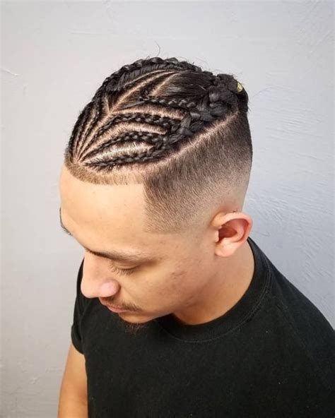 Hair Styles Cornrow Mens Braids With Fade - img-plumtree