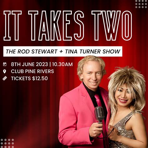 It Takes Two - The Rod Stewart & Tina Turner Show | Club Pine Rivers