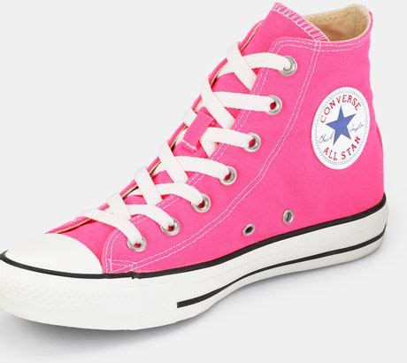 Converse Converse Chuck Taylor All Star Hi Seasonals in Pink (neon_pink ...