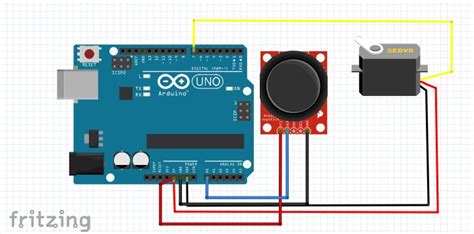 How to Control a Servo with a Joystick - Arduino Project Hub