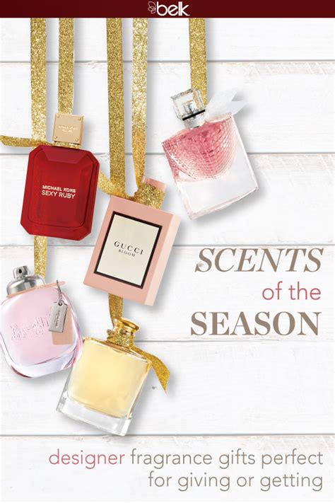 Designer fragrances are perfect for gift giving or getting. Wrap up a ...