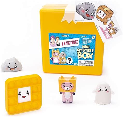 LankyBox Mini Mystery Box, for The Biggest Fans , 2 Mystery Figures, 1 ...