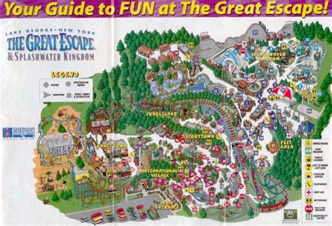 Theme Park Brochures The Great Escape - Theme Park Brochures