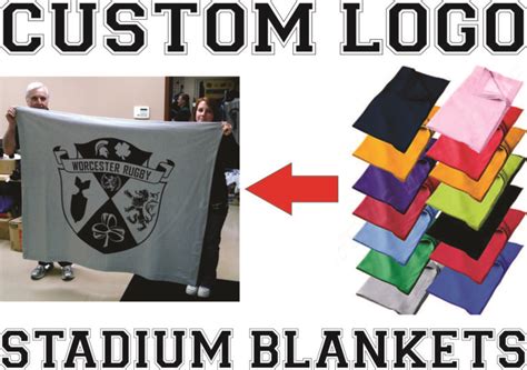 Custom Fleece Blankets | Large Logo Blankets | Design Your Own Blanket | Throw Blankets ...